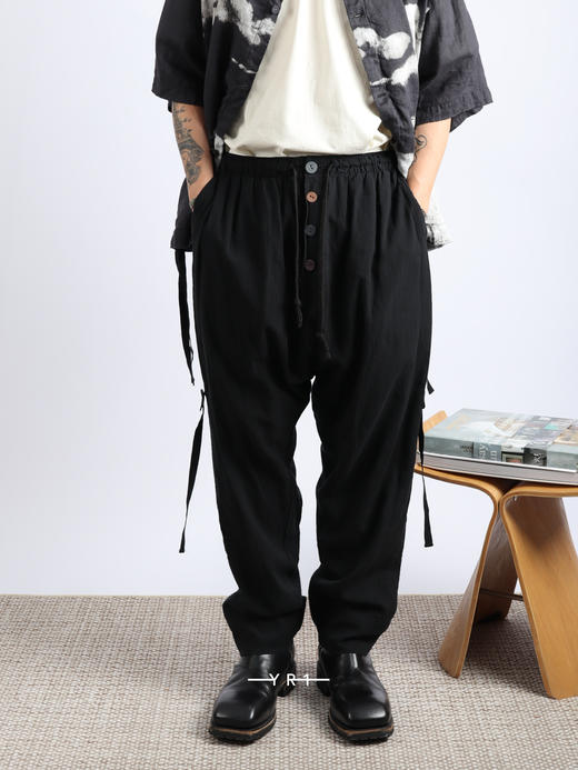 Undercover | 彩扣飘带休闲裤 商品图0