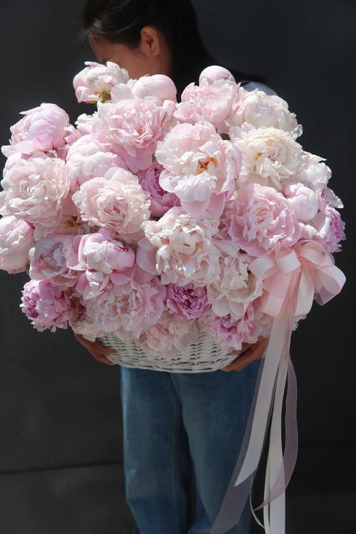 巨型法式芍药花篮 商品图6