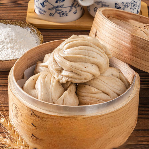 五点素包子面点系列 | 馒头花卷烧麦 素糯米鸡 叉烧包小笼包 早餐主食 素福袋「五点素系列满99元包邮」 商品图13