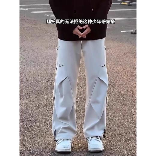 裁缝学苑MQ66休闲宽松工装裤纸样男装裤子样板服装打板 商品图4