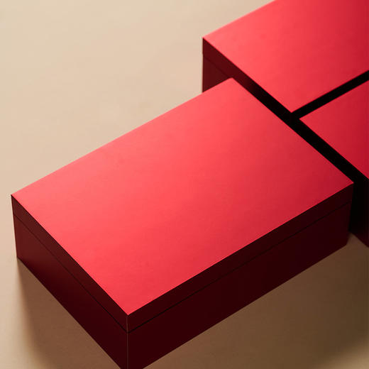 集盒【220—009方罐 红】42元一套/一箱12套 商品图1