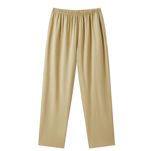 【白禾】麻感结纱圆领短袖家居套装 商品图3