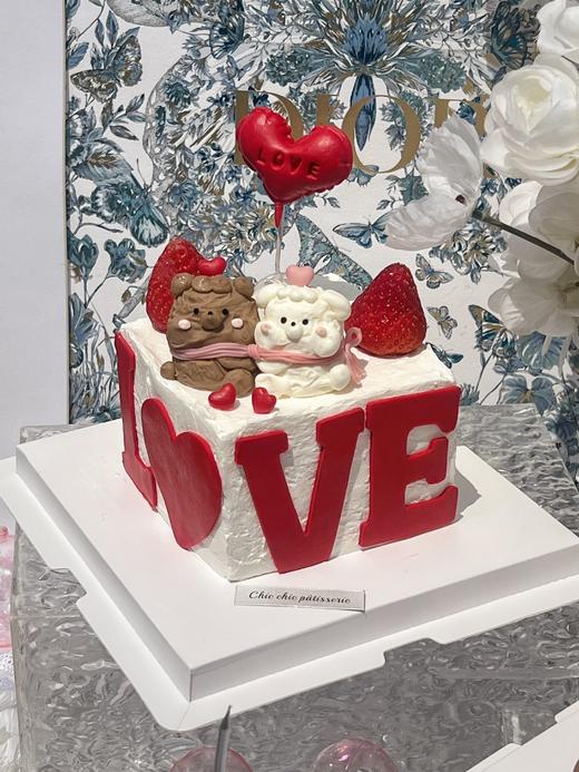 LOVE 抱抱熊蛋糕 | 昔果 商品图0