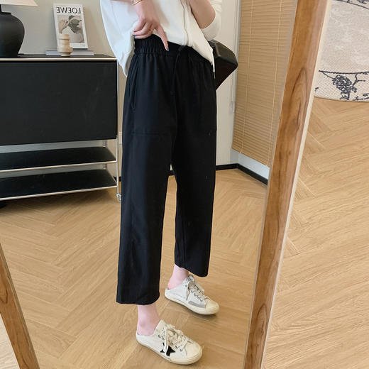 超爱的lu！2025新款swift轻薄排汗透气空气休闲裤女小个子阔腿裤夏款！ 商品图8