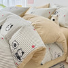 自然醒居家全棉ins风床上四件套北欧纯棉100简约床品男床单人被套床笠宿舍三件套NH150 商品缩略图10