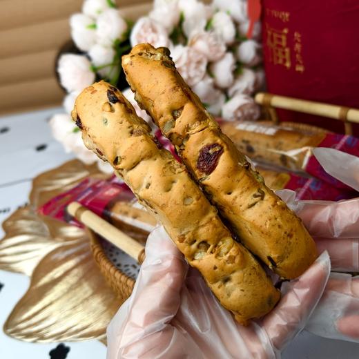 新疆蜂蜜坚果面包棒|纯牛奶和面，精选7种新疆干果，满满坚果香 商品图1