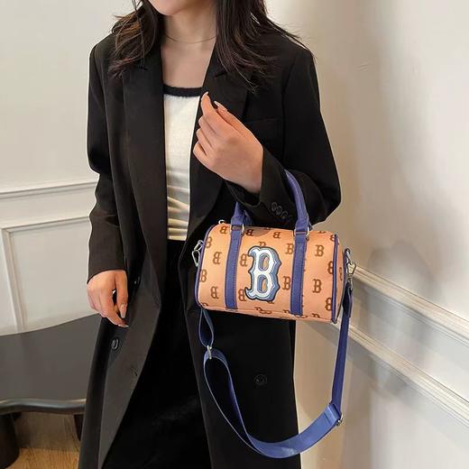 MLB 波士顿包NY满标字母印花单肩手提斜挎包-xt 商品图3