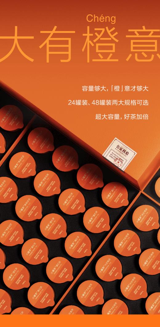 小罐茶橙意系列·茉莉花茶24罐装 2025年新品 商品图5