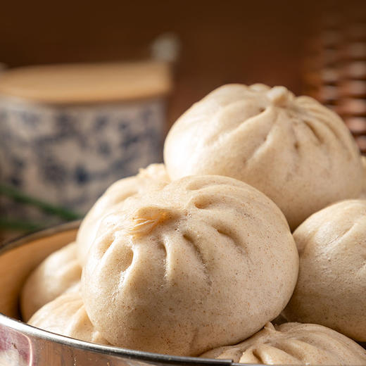 五点素包子面点系列 | 馒头花卷烧麦 素糯米鸡 叉烧包小笼包 早餐主食 素福袋「五点素系列满99元包邮」 商品图1