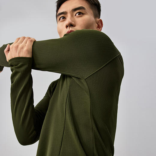 KAILAS凯乐石 户外运动 男款立领半开胸抓绒衫 KG2437123 商品图1