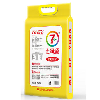 七河源长粒香米5kg/10斤 地标 东北大米粳米真空包装 一级粳米 /粮油调味 /米 /长粒香米 商品图0