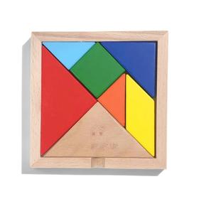 七巧板 智力拼图幼儿园小学生数学教具儿童益智早教积木玩具