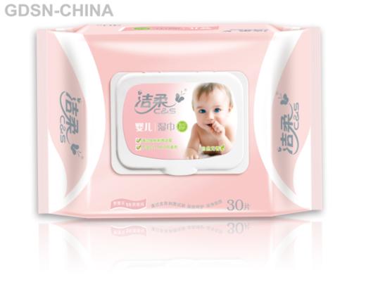 洁柔婴儿湿巾30片非独立装 商品图0