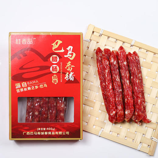 桂香品腊肠礼盒装400g/盒 商品图2