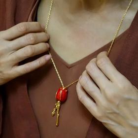 会说话的玫瑰项链｜玫瑰栩栩如生，最美瞬间永久定格