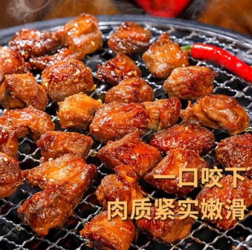 山姆MM 新希望 六和 烧烤大油边 740g(大油边:180gx4;撤料包:5gx4) 商品图1