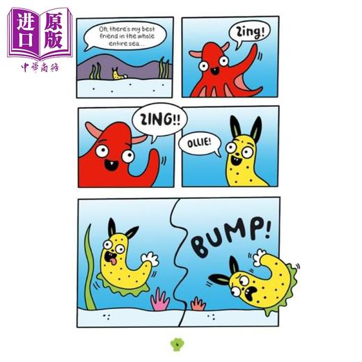 【中商原版】鱿鱼小队 Squid Squad 1 Nothing to Sea Here 英文原版 儿童漫画故事 全彩图画图像小说 幽默笑话漫画书小初文学 商品图4