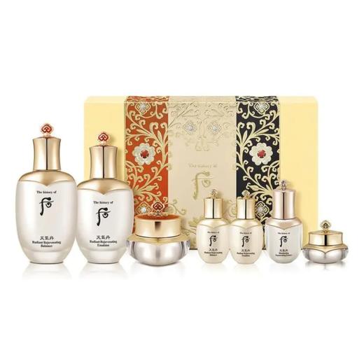 【香港直邮】后Whoo天气丹花献护肤七件套 修护滋养 全套呵护 新旧款随机发货（效期：2027/07/01） 商品图0