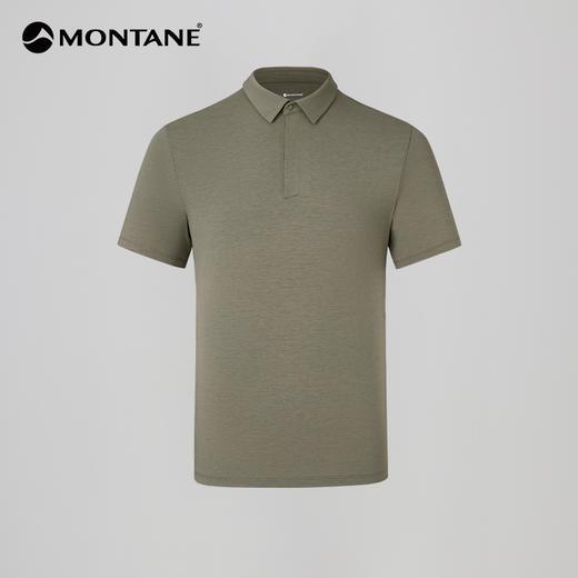 MONTANE 盟泰恩ZESTOS男士drirelease羊毛吸湿快干舒适POLO衫 短袖T恤 商品图4