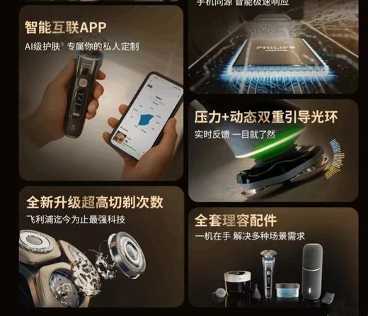 10楼飞利浦 剃须刀  吊牌价6999元  活动价5399元 商品图5