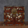 清早期	黄花梨百宝嵌多子多福多寿三多图平顶官皮箱 商品缩略图0