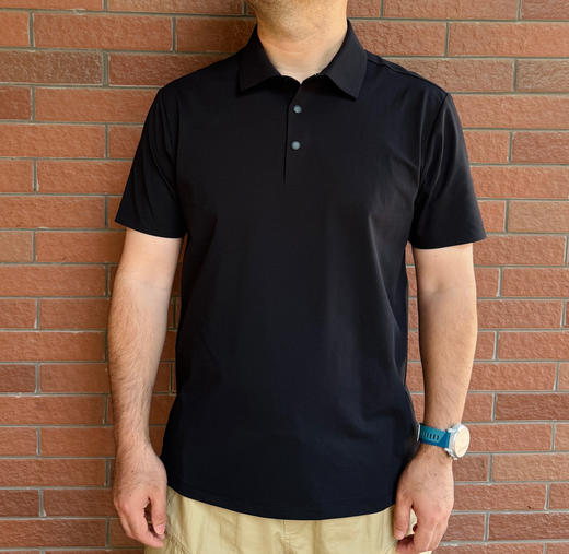 25夏-科--long品质透气速干压胶男短袖polo衫【包邮+三天无理由退换】 商品图2