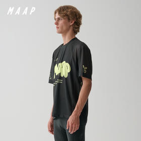 MAAP 男女同款 Aerate Mesh Tee 黑色 限量版 网眼T恤