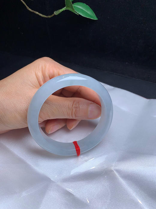 612955，57白月光手镯。清新白月光，清清爽爽，干净细腻，很秀气 商品图5