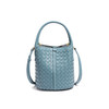 【预售3天】2025新款女包手工编织包包百搭纯色水桶包女士休闲单肩斜挎包CN1666 商品缩略图7