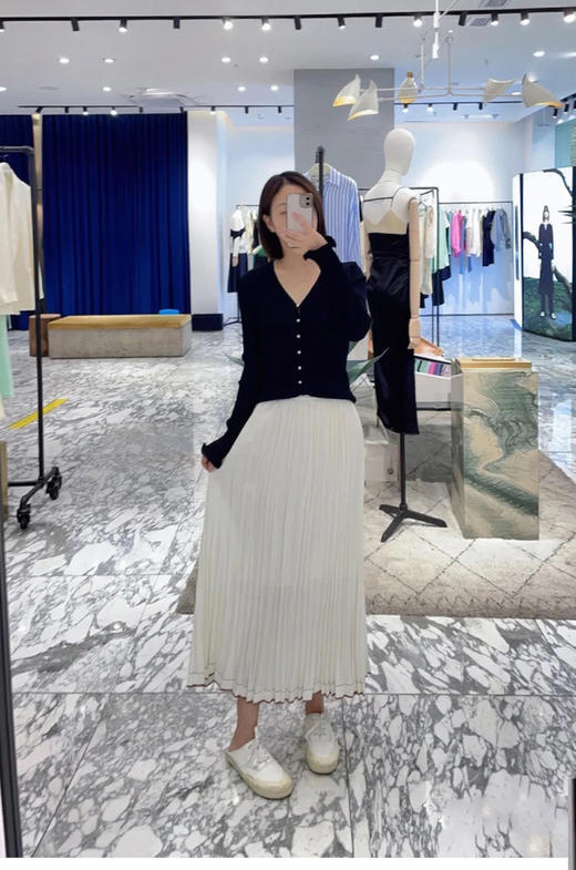 【清仓不退换】【高品质私服】【ED高腰醋酸百褶裙】褶裙自古受贵族，名媛的情有独钟G0422【无标出货 介意慎拍】 商品图6