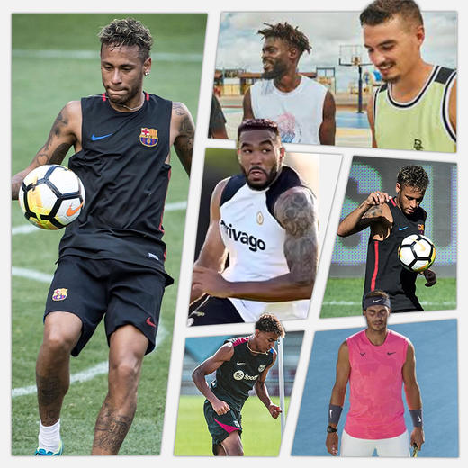 小李子李质造运动无袖提花训练服吸湿速干背心成人LF01M24020168 商品图4