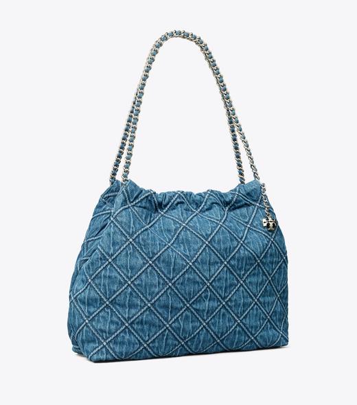 TORY BURCH 单肩包女  167752-426-F 牛仔蓝色. 商品图0