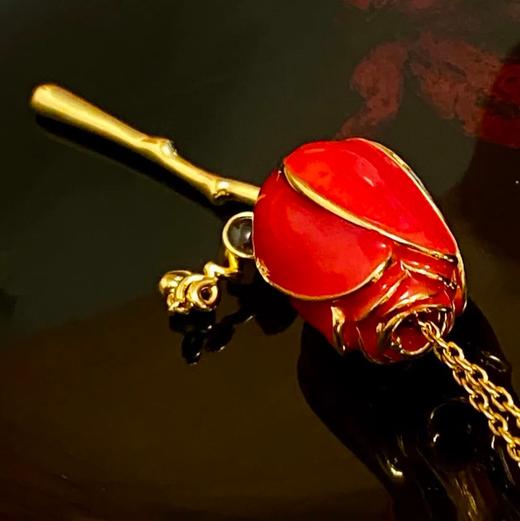 会说话的玫瑰项链｜玫瑰栩栩如生，最美瞬间永久定格 商品图2