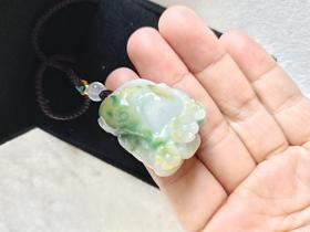 翡翠九尾狐-小（尺寸2.5X2.5cm）