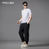 PINLI品立2025夏季新款商务休闲短袖POLO衫男士烫钻修身百搭上衣BG252112092 商品缩略图1