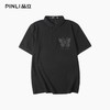PINLI品立2025夏季新款蝴蝶烫钻修身POLO衫男士商务休闲短袖上衣BG252112090 商品缩略图3