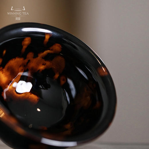 问鼎虎斑天目压手杯 商品图4