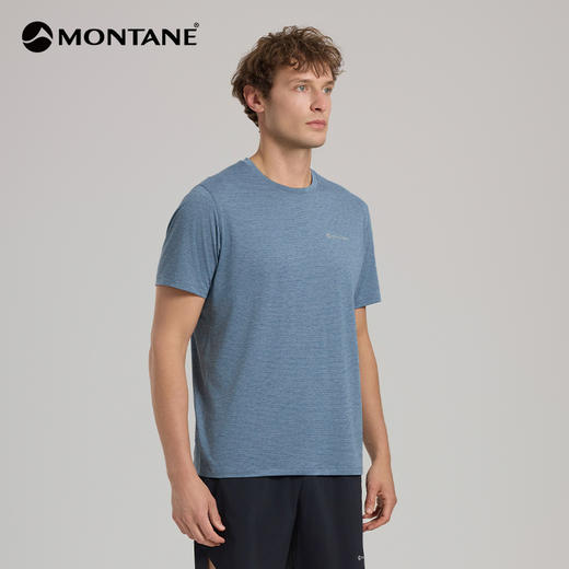 MONTANE 盟泰恩APOLLOS LITE男款速干T恤 零感轻吸湿快干抗菌越野跑短袖 商品图2