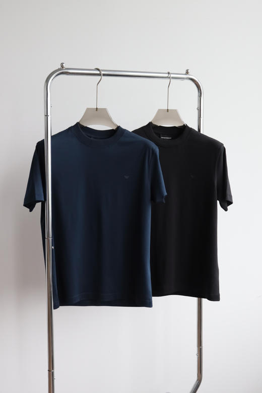 E@ ESS基础款 小标 丝光混纺 圆领短袖T恤 TX485 商品图5