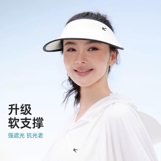 VVC防晒帽2025年春新款女无痕一体防紫外线遮脸户外空顶遮太阳帽YTM5S722 商品图3