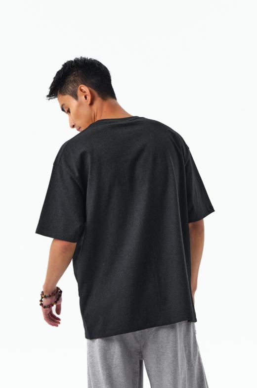 CryingCenter亲肤柔软彩纱宽松休闲T 三原色低调小字logo哭喊中心 商品图5