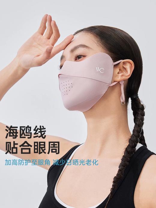 VVC玻尿酸冰晶口罩女2025夏季新款护眼角防紫外线薄骑行遮阳面罩VGA5S710 商品图2
