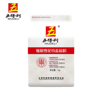 五得利强筋雪花小麦芯粉2斤  家用烘焙通用优质面粉 /粮油调味 /面粉 /通用粉 商品图1