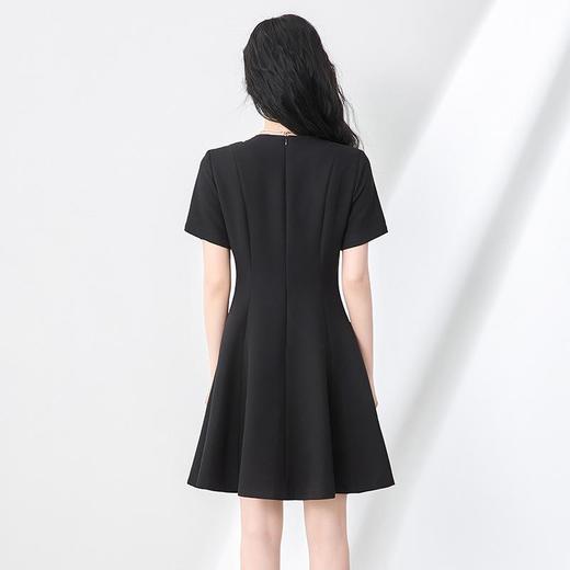 「高货wl」全新升级【铂金会员367/天猫489/差价122】(95937)洛诗琳重工亮片蝴蝶刺绣连衣裙2025夏季气质收腰醋酸裙女 商品图1