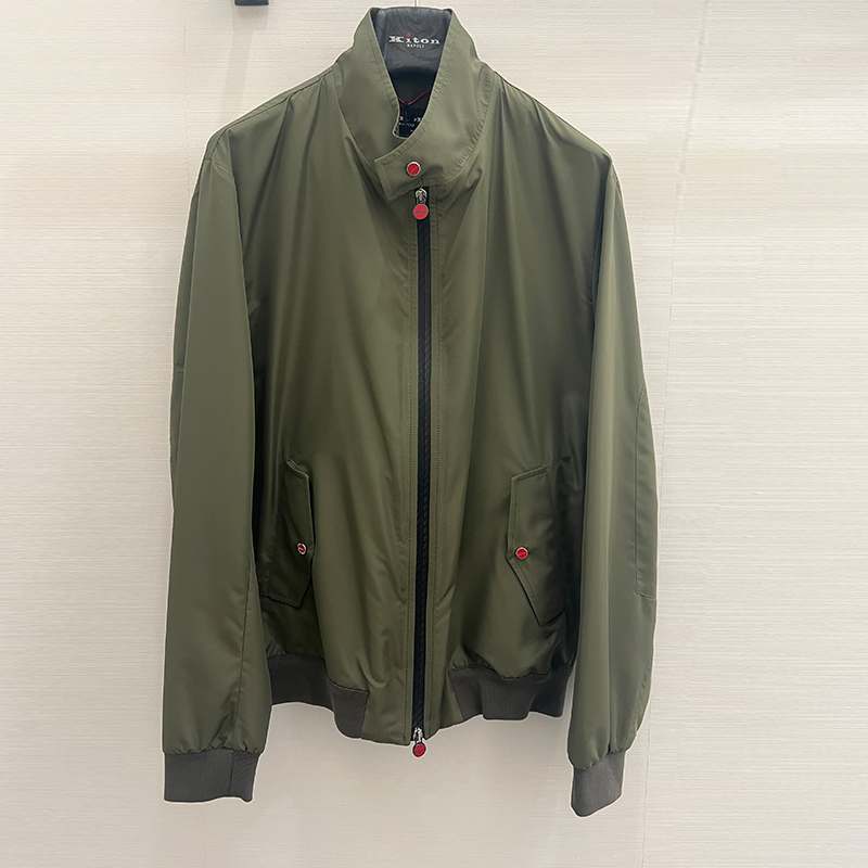 KITON 男士外套 绿色 UBLM03K0750F08000