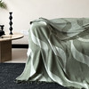 自然醒百搭时尚沙发毯样板间搭毯床尾毯航空流苏毯卧室披肩毯办公室午睡毯轻奢高级感百搭盖毯MT 商品缩略图8