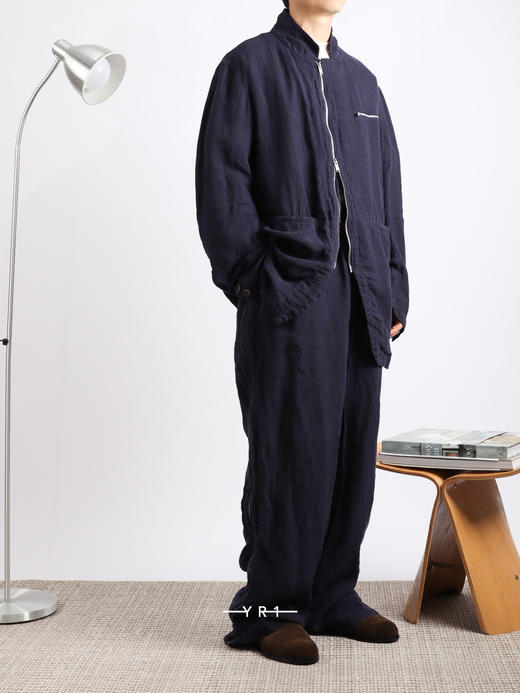 Undercover | 深蓝纹理拉链夹克 商品图5