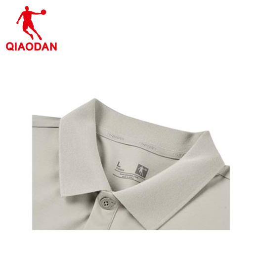 乔丹夏季新款抗菌防晒短T男士翻领短袖Polo衫QDEHS3252047 商品图2