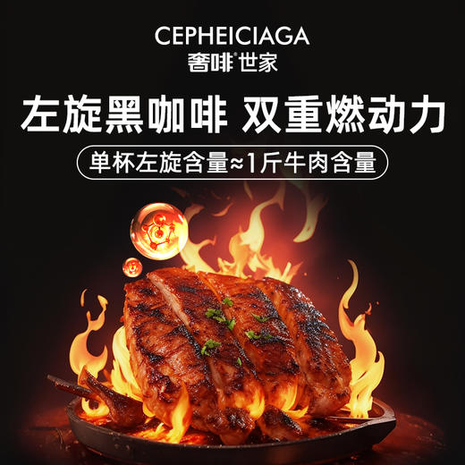 【奢啡】左旋肉碱黑咖啡（1.5g+1.5g）*10组（配10份吸管袋） 商品图1