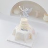 ins风小清新翻糖纯白桌布蛋糕 商品缩略图4